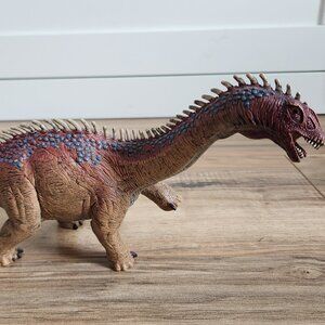 Schleich Dinosaur Barapasaurus D-73527 Retired Hard Plastic 13" long X 6" tall